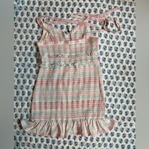 BCBG gingham dress